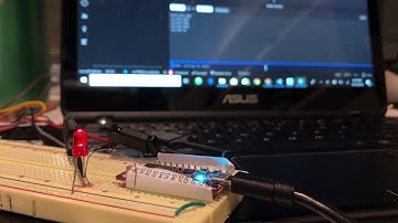 Using an LED to display Morse code
