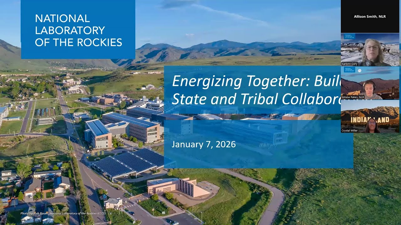 Energizing Together: Building State and Tribe Collaboration