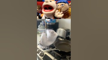 Jeffy punches the shit out of Chef Pee Pee!#sml #funny #comedy #puppet #memes #smljeffy #colabration