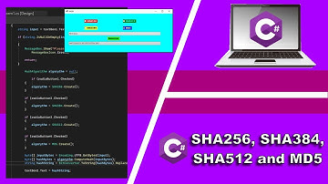 Hash Algorithm SHA256, SHA384, SHA512, and MD5