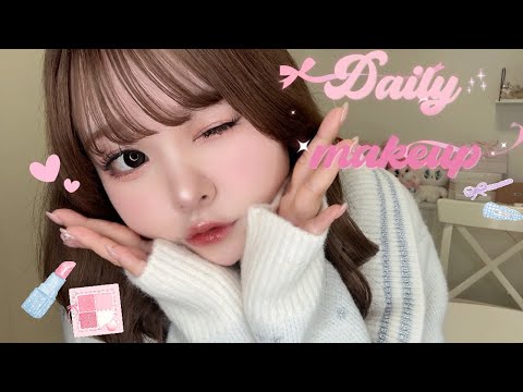 【徹底解説】わたしの爆盛れする毎日メイク🎀✨｜乾燥、ヨレも全部これで解決💘
