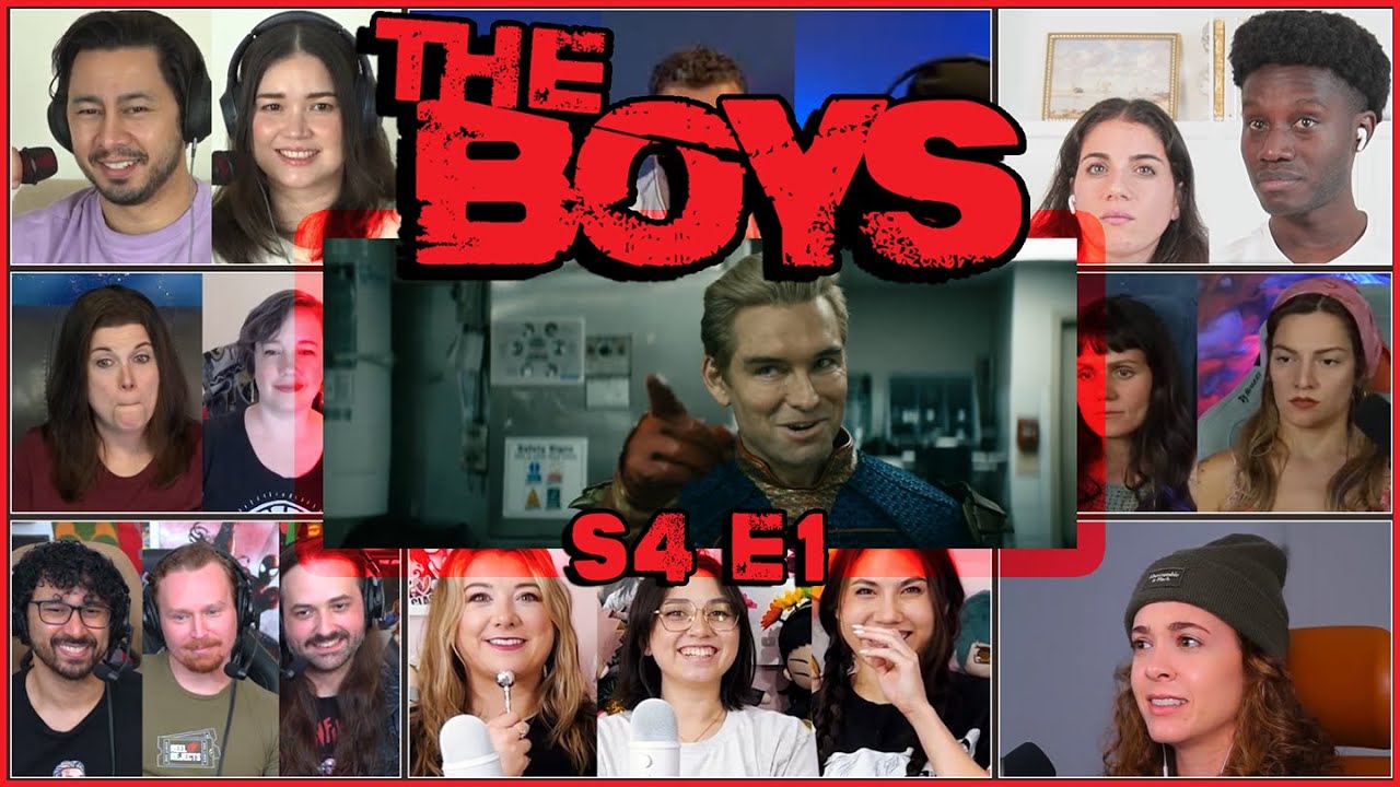 The Boys Season 4 Episode 1 - Department of Dirty Tricks MASHUP REACTION | Youtube Version