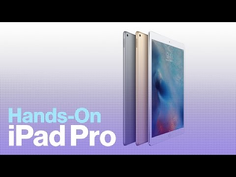 Hands-On With the New iPad Pro