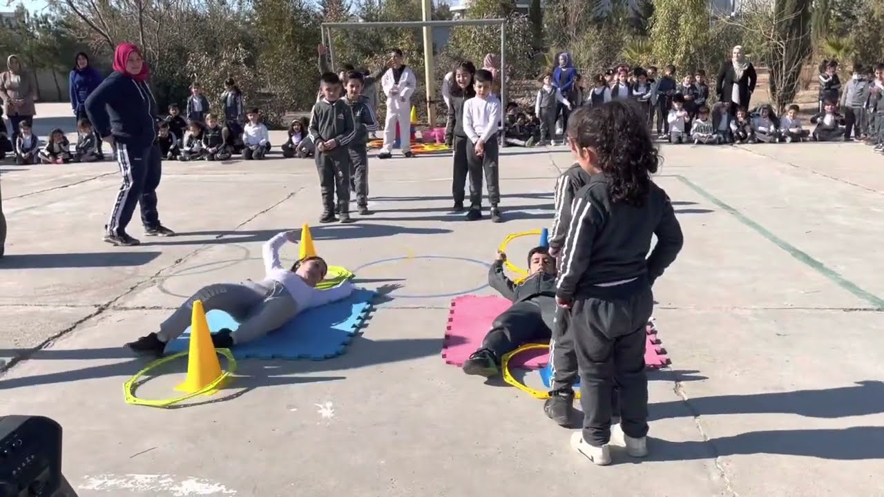 قوتابخانەی کامەرانی بەدرخان-ڤیستیڤاڵی وەرزشی بەسەرپەرشتی مامۆستایانی وەرزش (م.ڕۆژگار ، م.کەوسەر) ⚽️