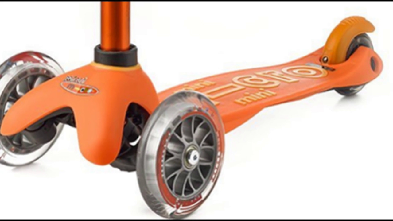 mini micro scooter orange