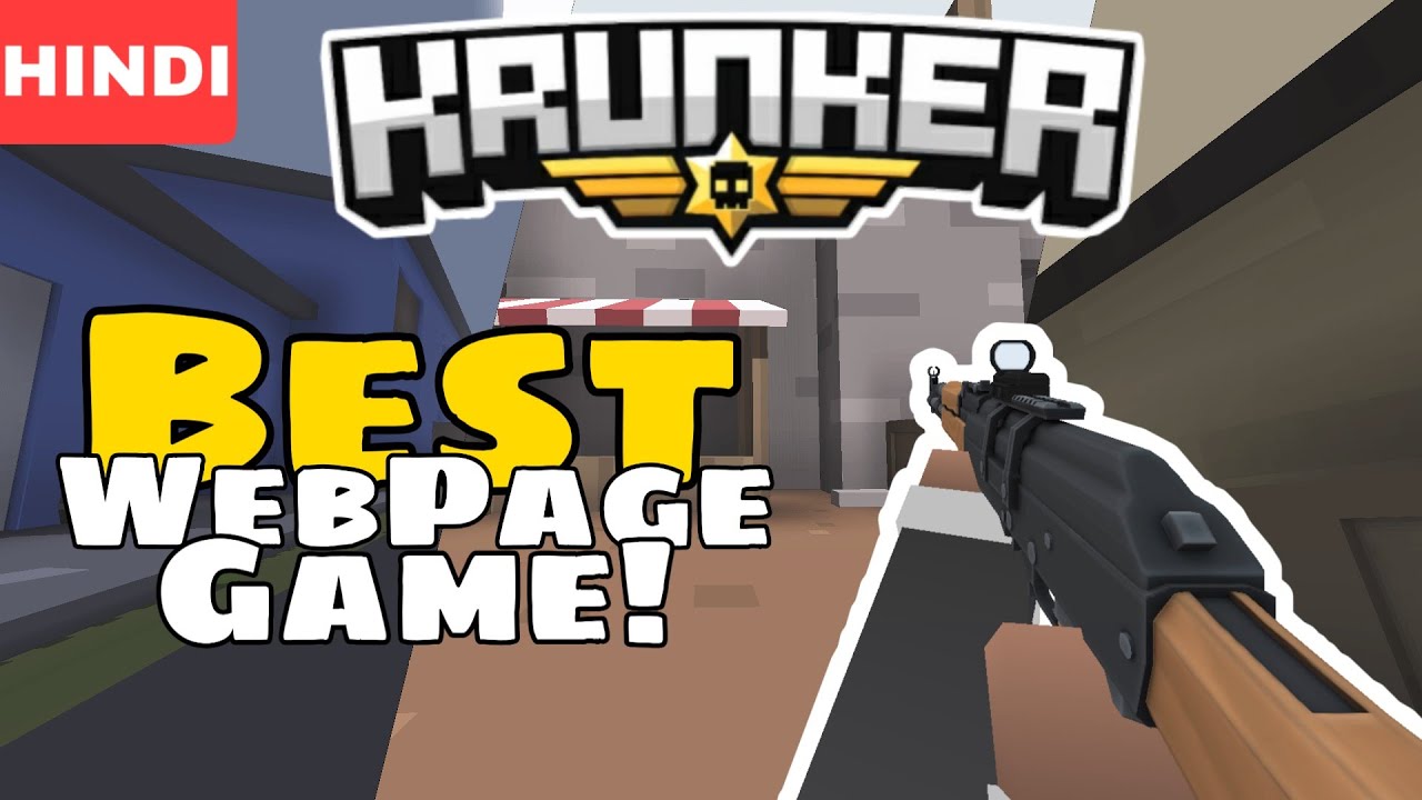 Best Web Game Ever! | Krunken.io | Hindi