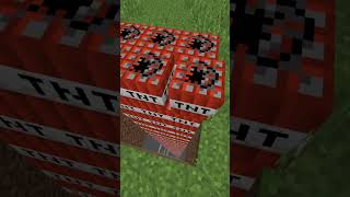 Minecraft 500 Tnt Big Test #minecraft #tnt