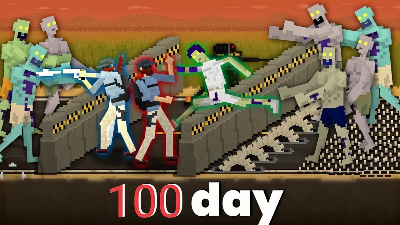 100-дневное испытание на выживание в they are coming zombie defense, часть 2