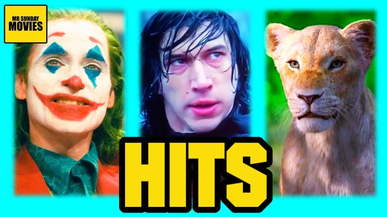 Biggest Box Office Hits Of 2019 - YouTube