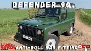 Improve your Defender's handling! How to fit front and rear anti-roll bars to a Land Rover Defender