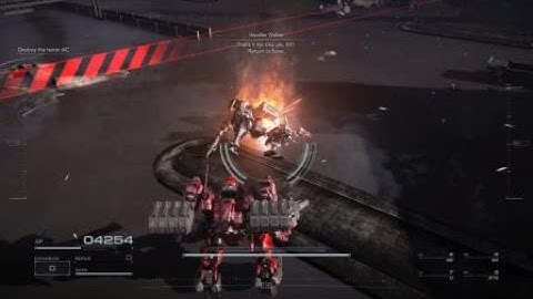 ARMORED CORE VI FIRES OF RUBICON test ac pilot exacuted