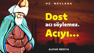 Fars Tasavvufçu Hz. Mevlanadan Ruhunuza Dokunacak Sözler I Dost Acıyı Söyleyen Değildir, Acıyı...