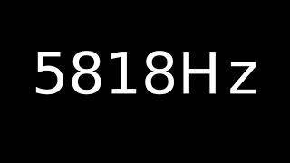 Speaker Sound Test 5818Hz
