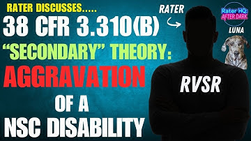 Warning: Stop Doing This!   38 CFR 3.310(b) Aggravation of a Non-Service-Connected Disability