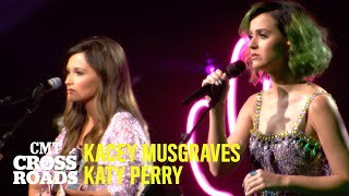 Video thumbnail of "Kacey Musgraves & Katy Perry Perform "Merry Go 'Round" | CMT Crossroads"