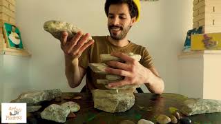 equilibrio de piedras en casa eps 4   #artesdepiedras #rockbalancing #equilibriodepiedras