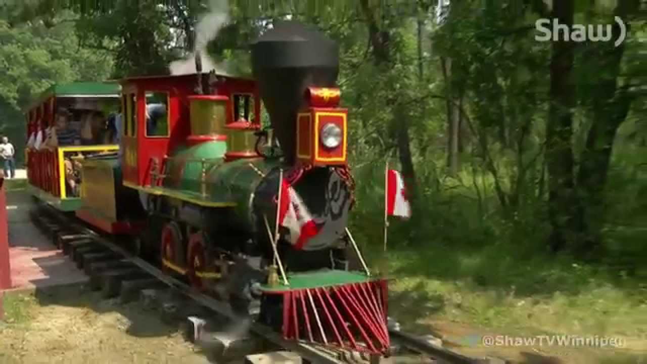 50th Birthday for Assiniboine Park's Mini Steam Train YouTube