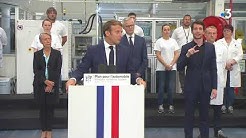 A Etaples, Emmanuel Macron annonce un vaste plan automobile