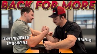 American Schoolboy is Back, Training with Kevin Palko and the Cleveland Armwrestling Team.
