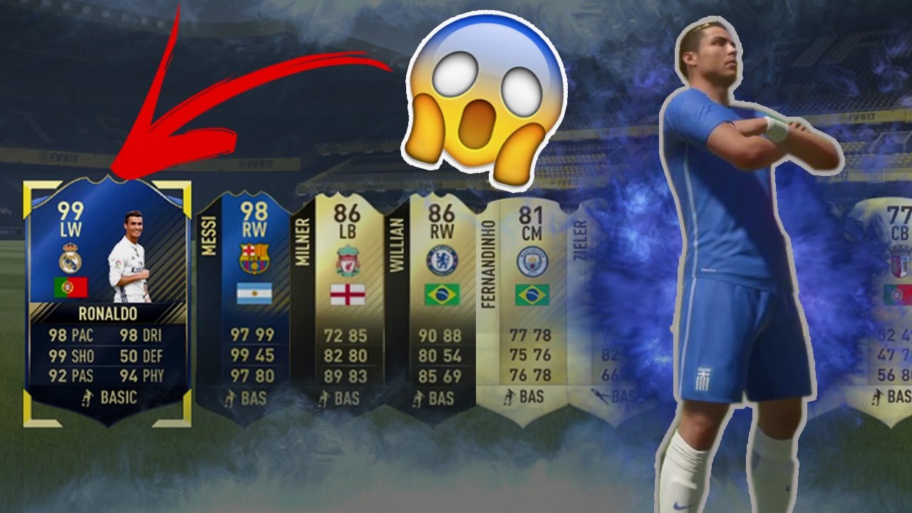BEST FIFA 17 TOTY ATTACKERS PACKS + LIVE REACTIONS!
