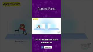 Friction | Force of Friction | Applied Force | Friction & Grip | Concept, Example | Science #shorts