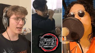 『Demon Slayer: Kimetsu No Yaiba』Mugen | COVER ft. @Raegen & @thekarl_francis