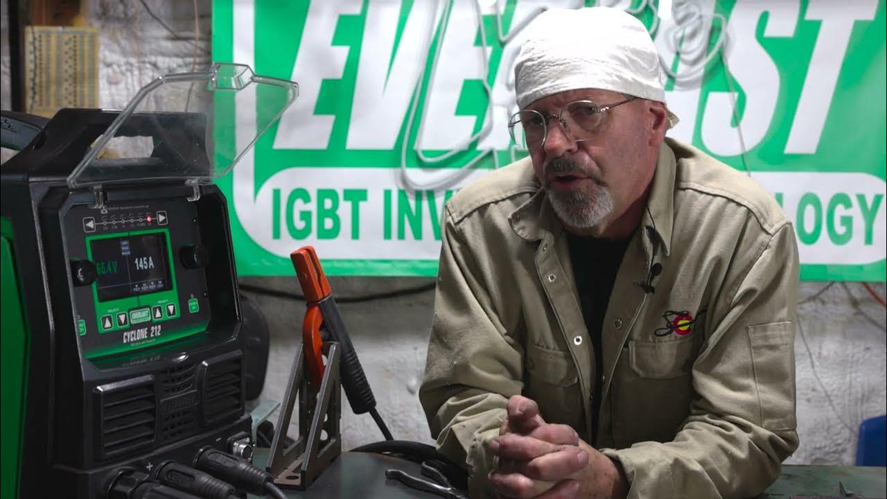 Cyclone 212 Stick Welding DCEP and DCEN YouTube