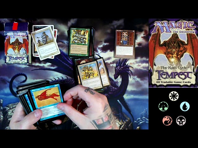 Found a MTG Tempest Starter Pack from 1997 in a Triftstore. - YouTube