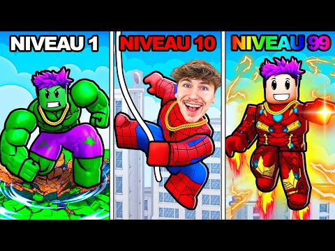 EVERY SECOND MY SUPERHERO EVOLVES!! (Incredible)