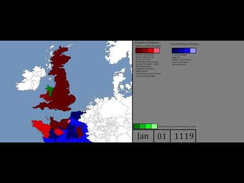 Reign of William Rufus and Henry I of England - Every Month (1087-1134)