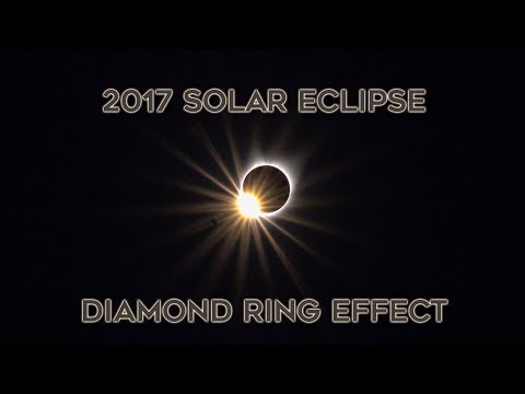 Solar Eclipse 2017 - Diamond Ring Effect