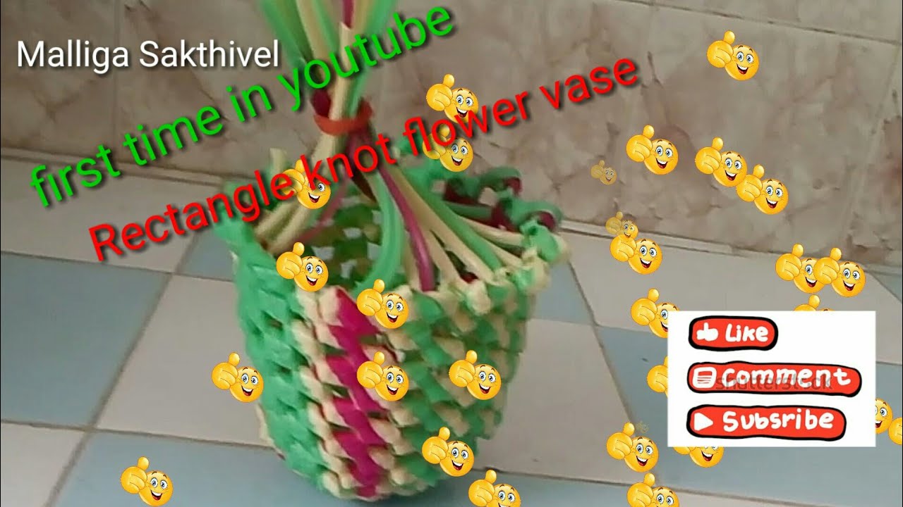 Meandmycraftideas plastic wire flower vase Plastic wire koodai