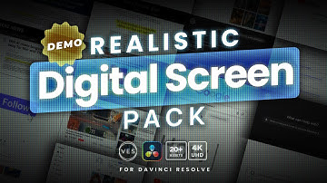 How to use the Realistic Digital Screen Pack? (DEMO)