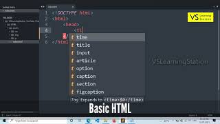 Basic HTML Tutorial for Beginners | HTML for Beginners | VSLearningStation