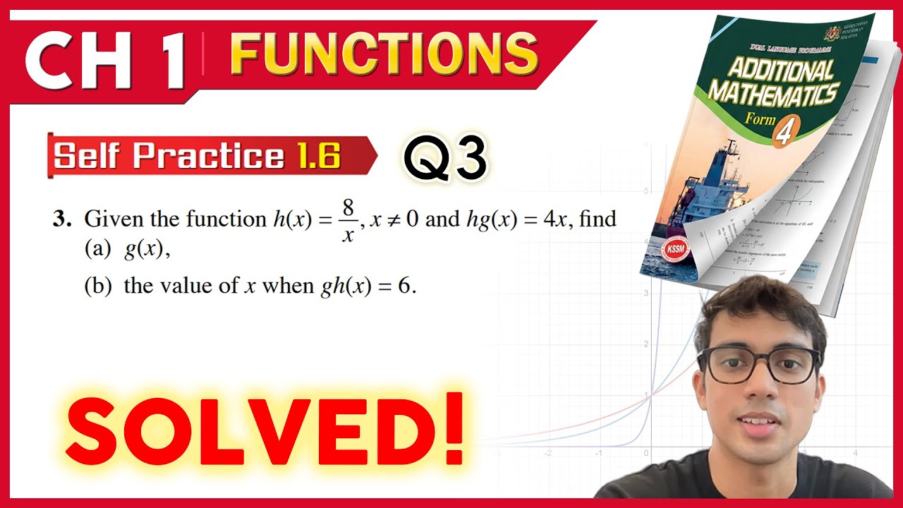 Self Practice 1.6 Q3  | Form 4 Add Maths Chapter 1