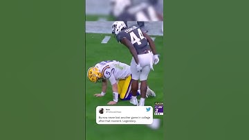 Thumbnail of The moment that changed Joe Burrow 😮 | #shorts