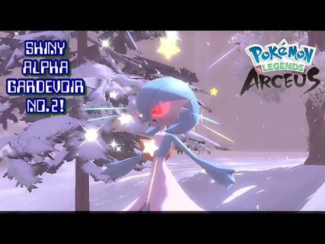 SHINY ALPHA GARDEVOIR + SO MUCH MORE in Pokemon Legends: Arceus 