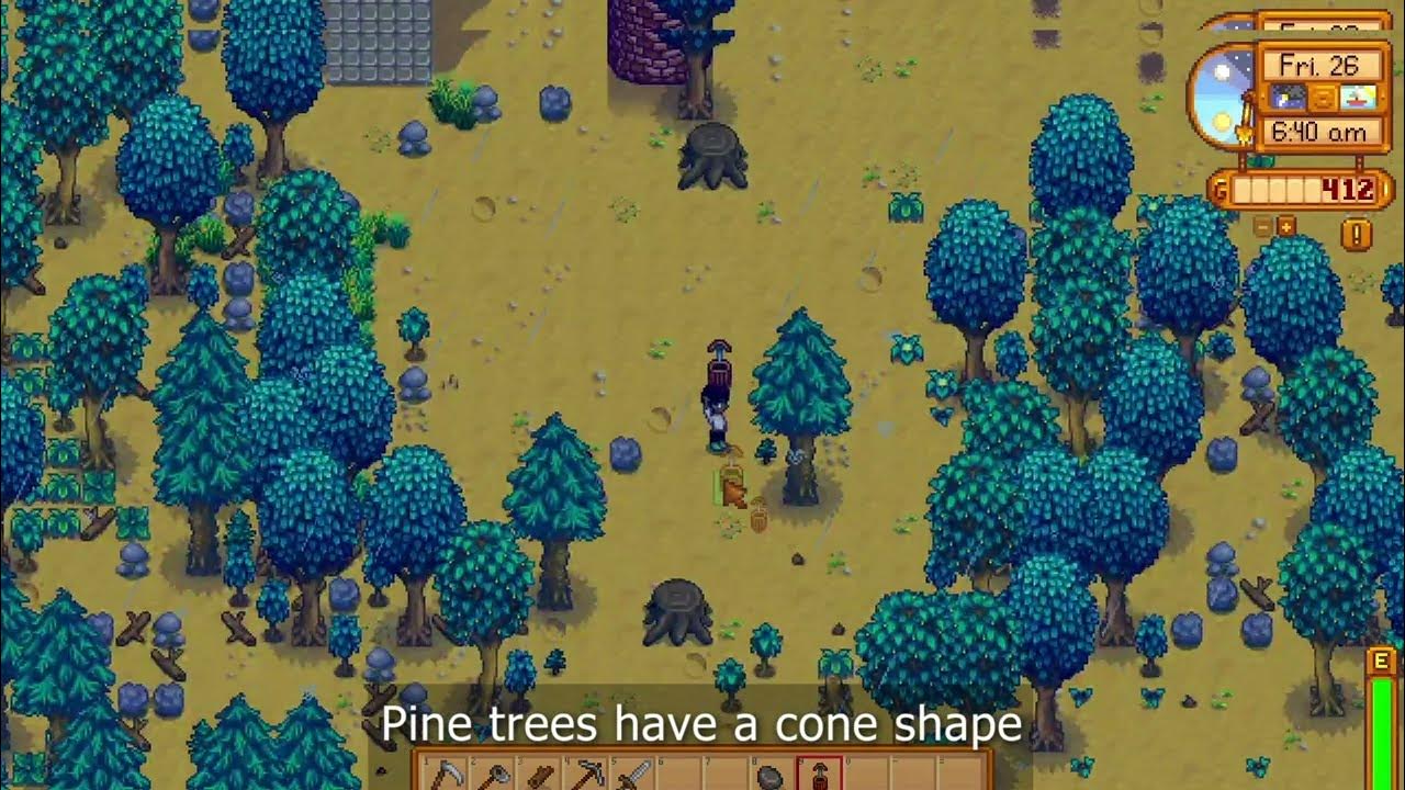 How to get Pine Tar Stardew Valley YouTube