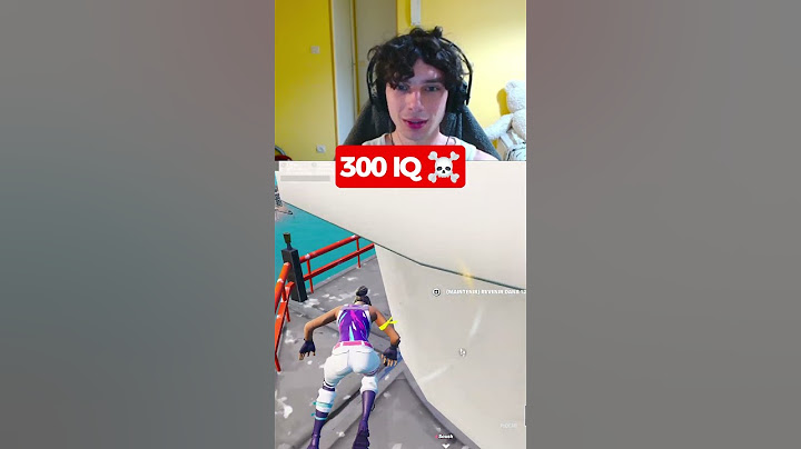 Il pense avoir 300IQ 💀 #fortnite