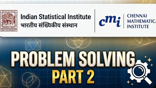 ISI /CMI 2026 problem solving techniques # JEE RANKERS HACK