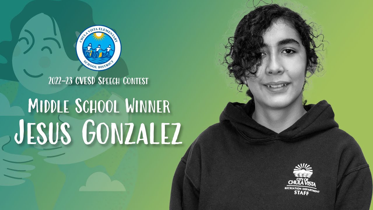 2022-23 Speech Contest - Chula Vista Elementary School District