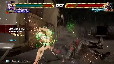 Kunimitsu 125 Damage Wall-Carry Combo | Tekken 7