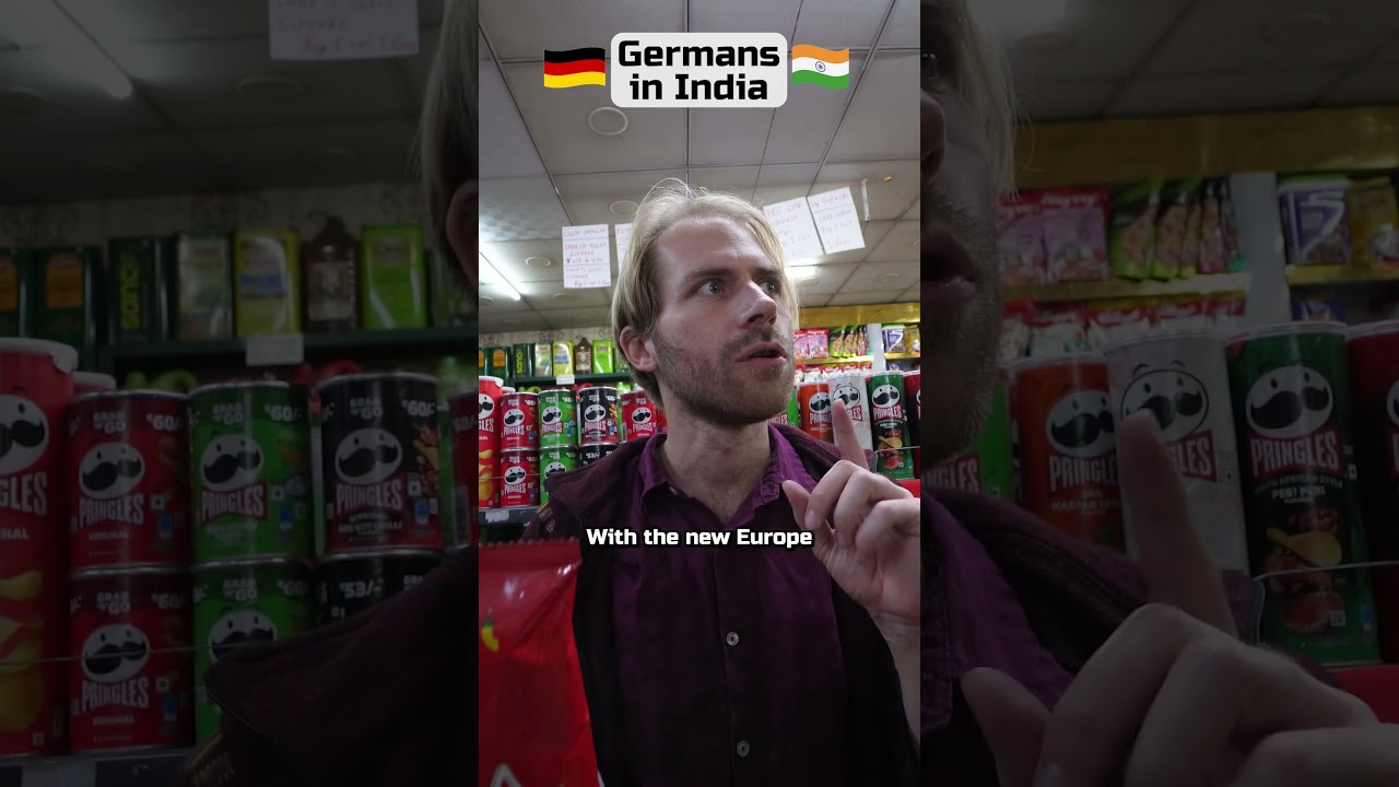 Europeans first time in Indian Supermarket 🛒