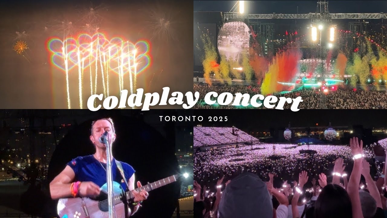 Coldplay concert in Toronto | Music of the Spheres 2025 🪐🌙🌟 - YouTube