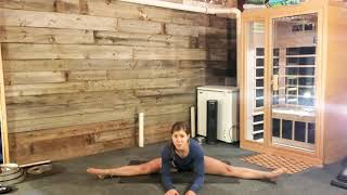 Seated Straddle Forward Fold