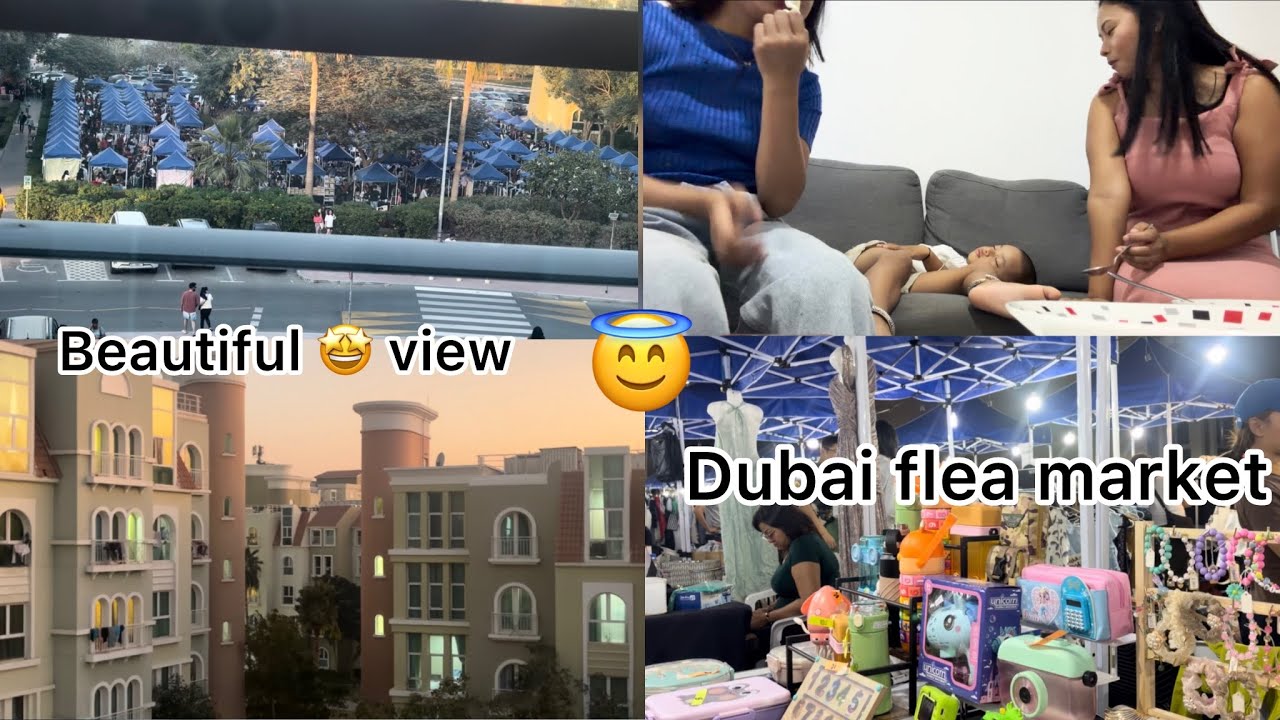 Dubai flea market (secondhand market) branded/Cool stuff, potsu loi hongngeko peisa gi wani 