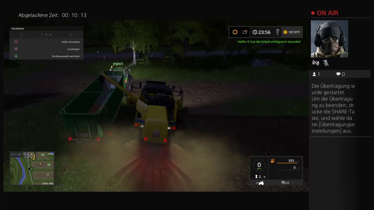 Farming Simulator 2017 G29 steering wheel PS4 YouTube