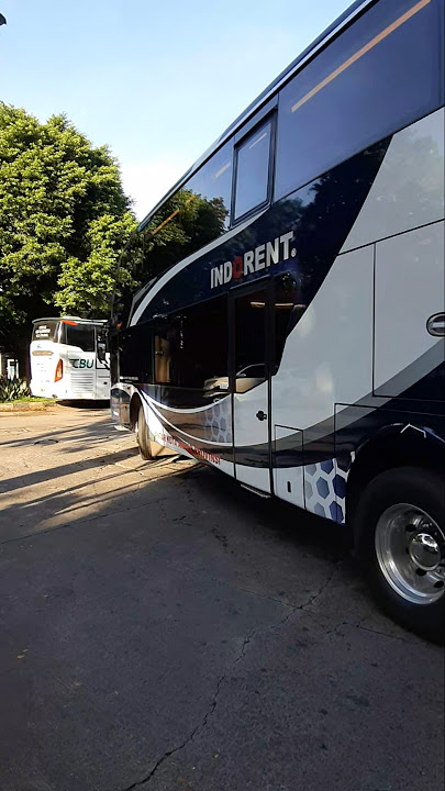 DOUBLE DECKER JET BUS 5 MEWAH #indorent #bus #luxurybus #jb5 #shorts