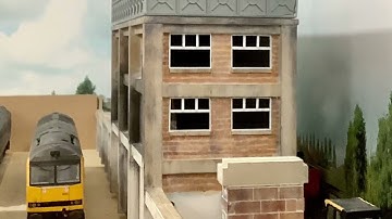 Model Trains 168 - Scratch building the depot shed on Hither Green TMD In O Gauge 7mm Scale