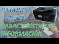 Impresora Epson WF-7710 | Unboxing | Inicialización | Review | Info | Instalación | Pruebas dúplex